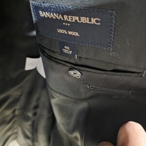 Banana Republic Black Wool Blazer